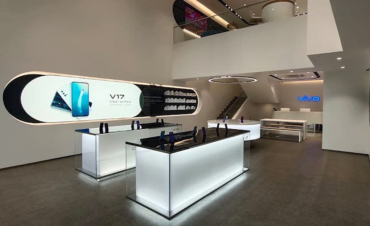 vivo brand store interior